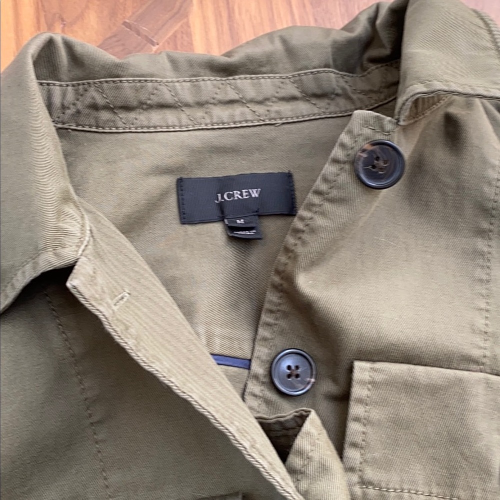 jcrew army green jacket
